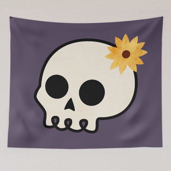 Item preview, Ornate skull designed and sold by pen_ombre.