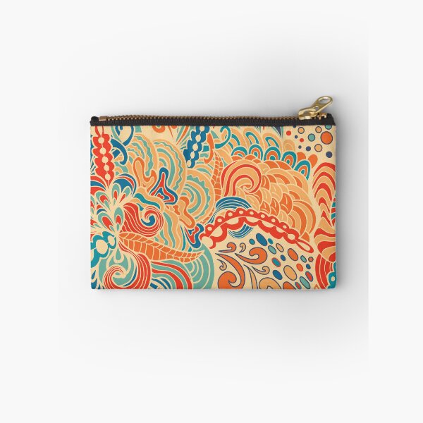 Item preview, Colorful abstract seamless pattern. 60s hippie psychedelic art designed and sold by Argunika.