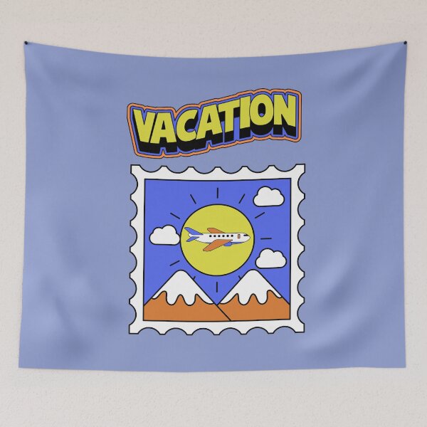 Item preview, Vacation Vibes – Colorful Airplane Travel  designed and sold by GusiaTreasures.