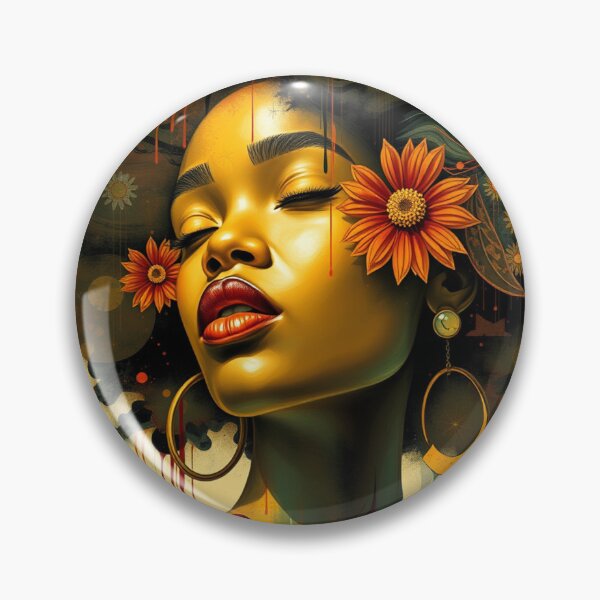 Item preview, Portrait of a young African woman designed and sold by Elite Print Studio.