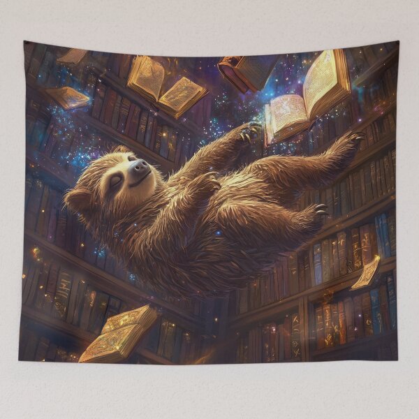 Item preview, Sleepy Sloth Wizard designed and sold by Rtymer.