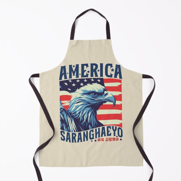 Item preview, America Saranghaeyo Korean 4th of July | Korean American designed and sold by KGlam.