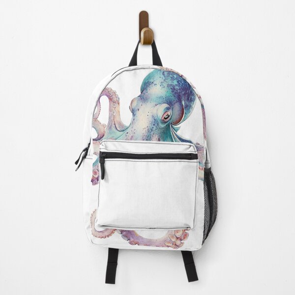 Item preview, Vintage Octopus Watercolor Art designed and sold by Korvus Wear.