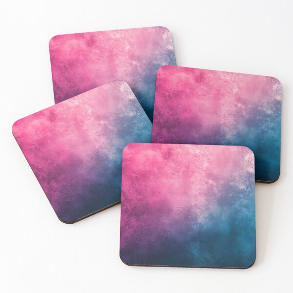 Item preview, Bright Magenta and Cyan Retro Grainy Gradient seamless pattern designed and sold by seelya83.