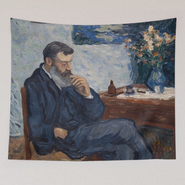 Item preview, Psychoanalyst | Post-impressionist painting style designed and sold by ComicsFactory.