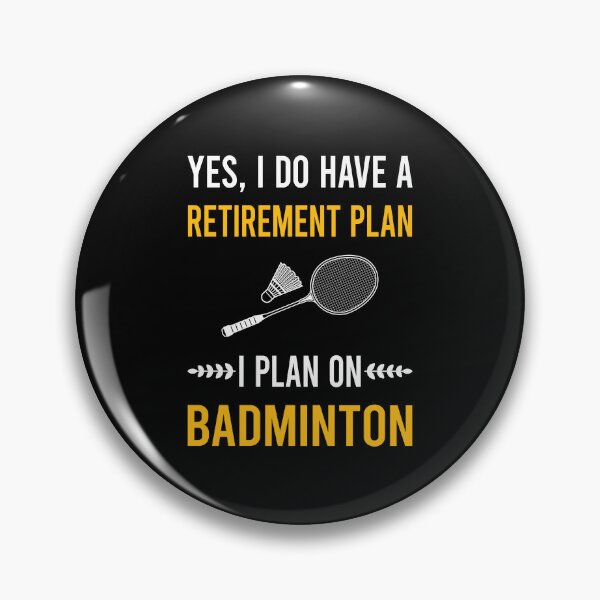 Artikelvorschau, Altersvorsorge Badminton entworfen und verkauft von HappyTshirt1239.