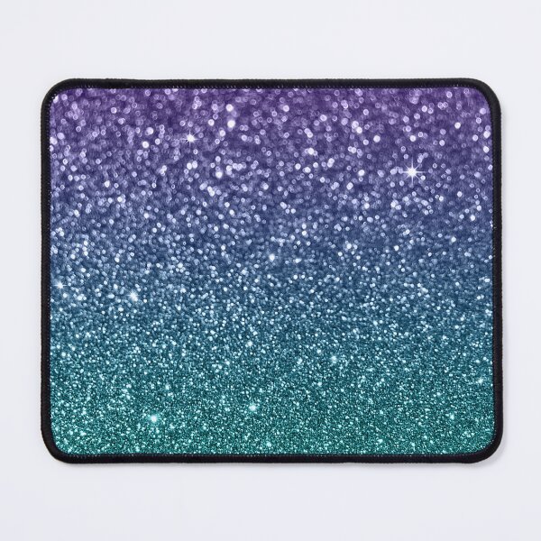 Item preview, Purple & Teal Glitter Ombre – Trendy Sparkle Aesthetic designed and sold by MakeMemoryStore.
