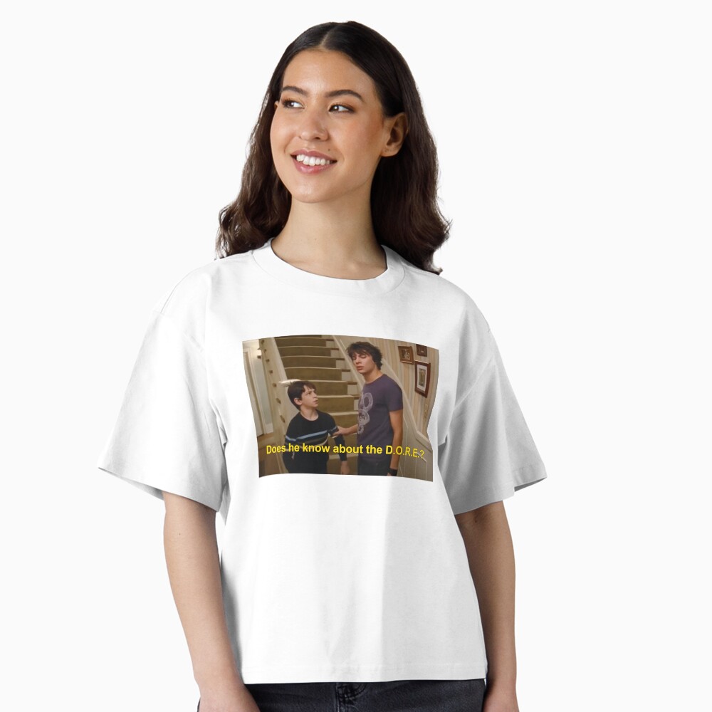 Does He Know About The D.O.R.E. Essential T-Shirt