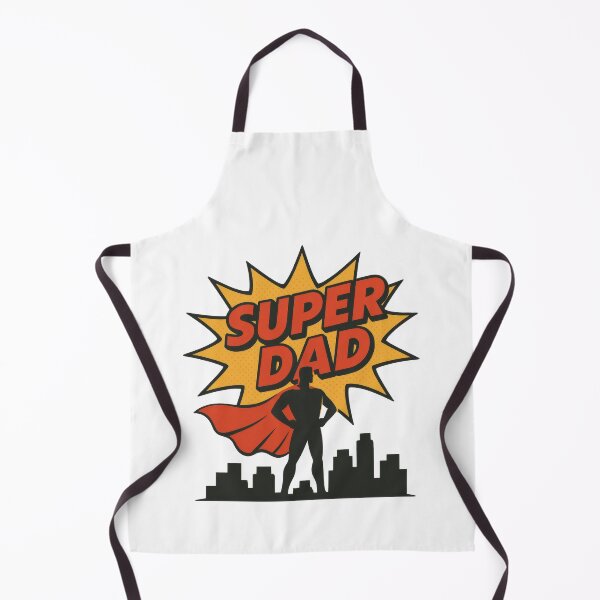 Item preview, Super Dad – Comic-Style Hero Badge Design designed and sold by NicoDesignArt.