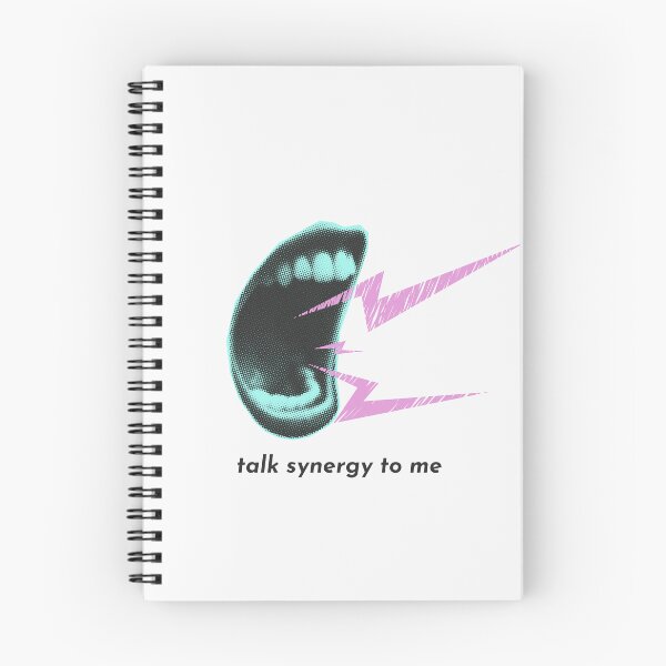 Item preview, Talk Synergy to Me – Pop Art Humor designed and sold by OOO Studio.