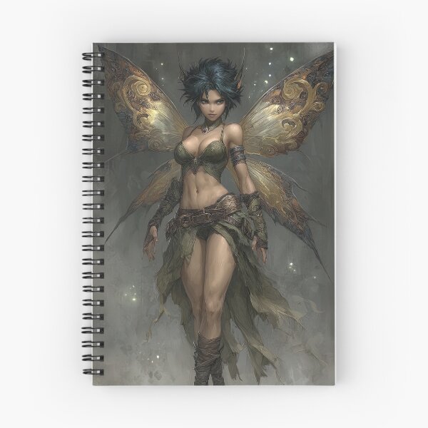 Item preview, Shadowed Sprite: A Woodland Guardian designed and sold by bloorose.