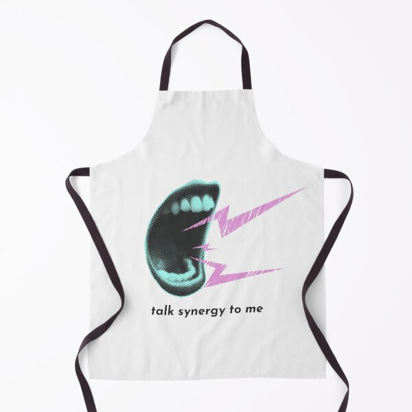 Item preview, Talk Synergy to Me – Pop Art Humor designed and sold by OOO Studio.