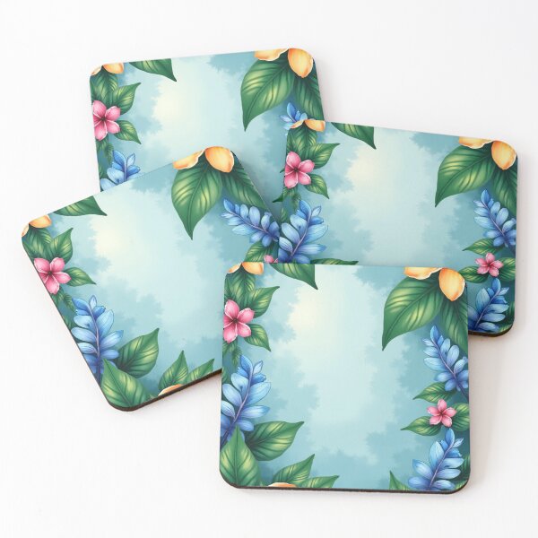 Item preview, Circle of coloured flowers designed and sold by VividPlush.