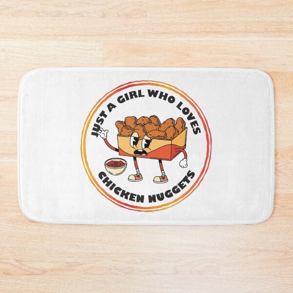 Item preview, Just A Girl Who Loves Chicken Nuggets designed and sold by bolimj.