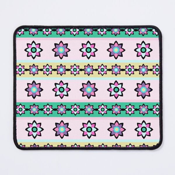 Item preview, Pastel Daisy Chain Seamless Repeat Pattern designed and sold by Sharon Schwalbe.