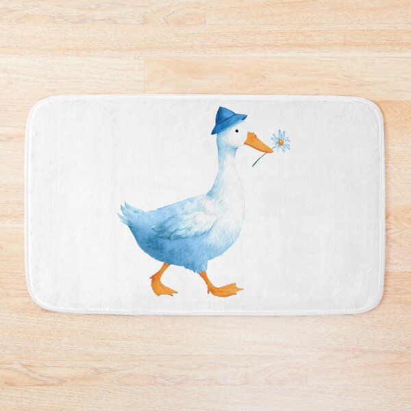 Item preview, White Duck With Daisy designed and sold by xiao xuans.