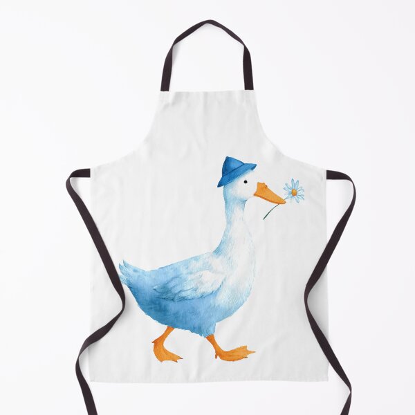 Item preview, White Duck With Daisy designed and sold by xiao xuans.