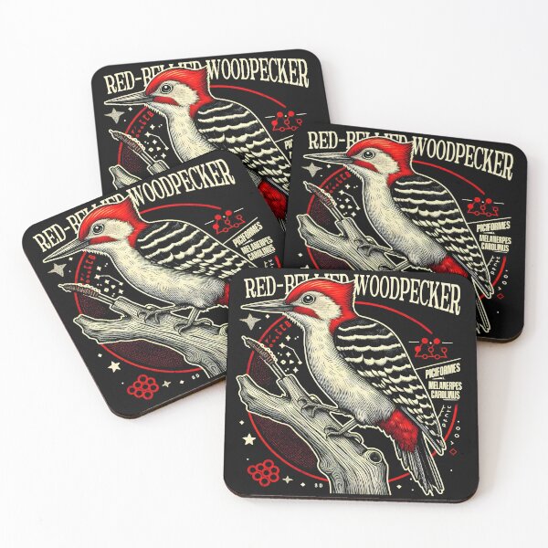 Item preview, Red-bellied Woodpecker 2 designed and sold by theAVIARY7.