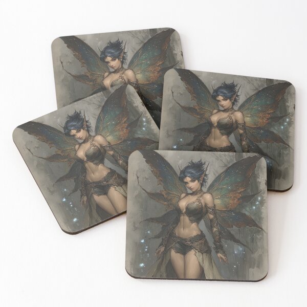 Item preview, Gloaming Wing: A Forest Enchantress designed and sold by bloorose.