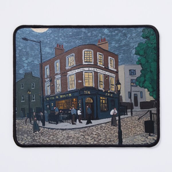Item preview, Pub | Post-impressionist painting style designed and sold by ComicsFactory.