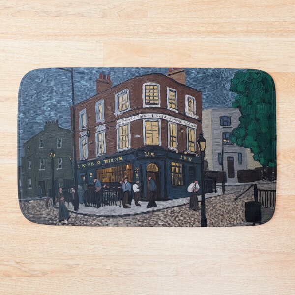 Item preview, Pub | Post-impressionist painting style designed and sold by ComicsFactory.