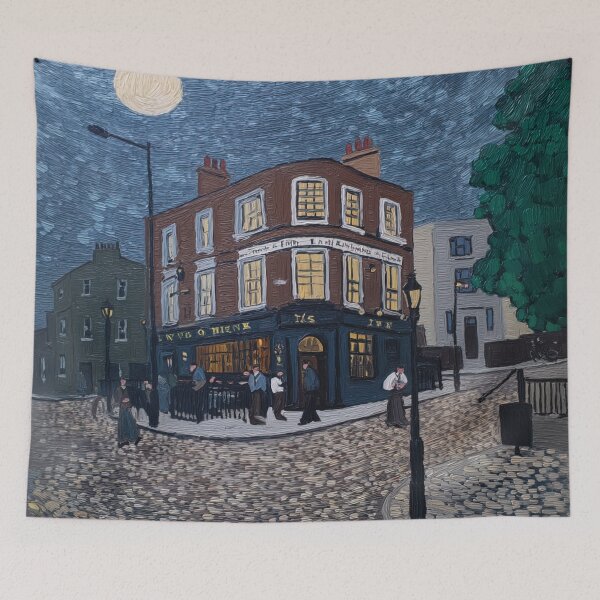 Item preview, Pub | Post-impressionist painting style designed and sold by ComicsFactory.
