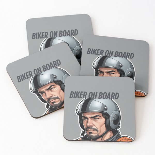 Item preview, Biker on board -man designed and sold by Dorisartist.