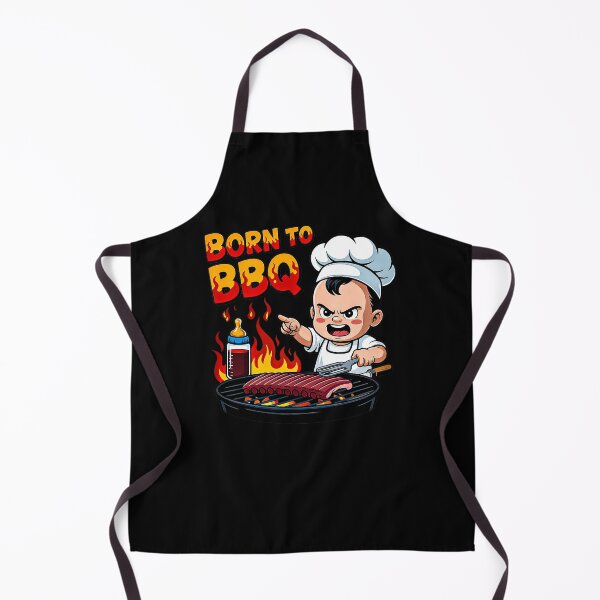 Item preview, Born to BBQ Funny Baby Grill Shirt designed and sold by Amanda's Factory.