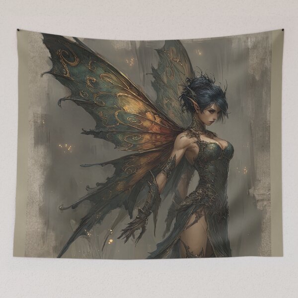 Item preview, Obsidian Wing: A Twilight Fae designed and sold by bloorose.