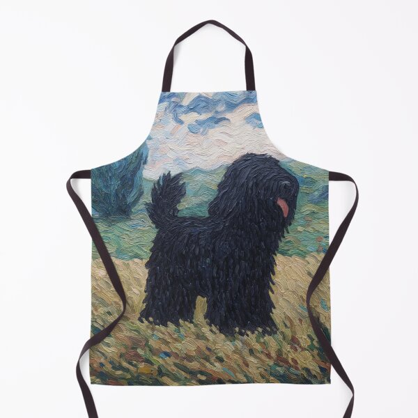 Item preview, Puli dog | Post-impressionist painting style designed and sold by ComicsFactory.