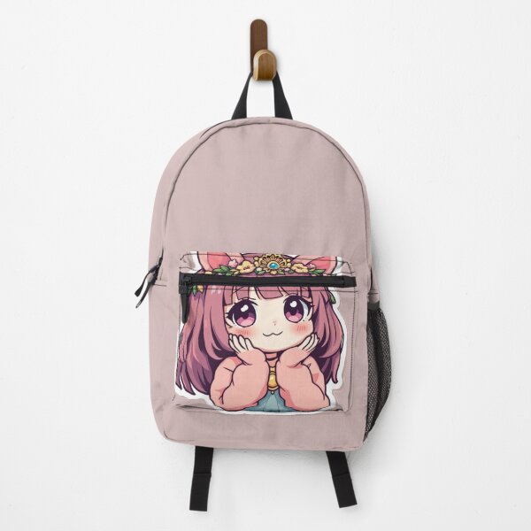 Item preview, Cute Anime Cat Girl - Flower Crown & Kawaii Style designed and sold by JiGaWo.