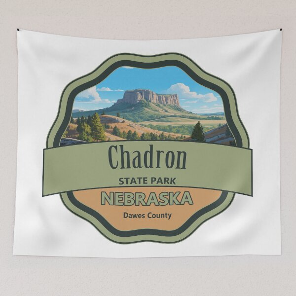 Item preview, Chadron State Park, Dawes County, Nebraska designed and sold by Wanderful-roads.