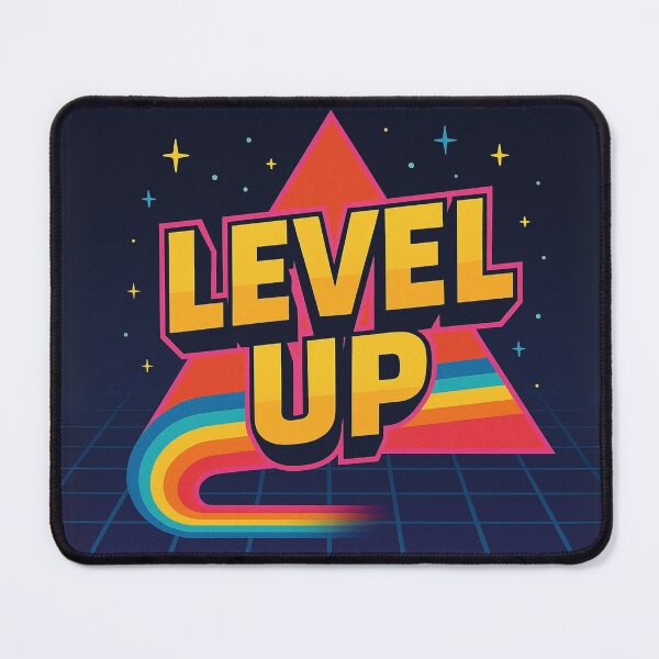 Item preview, Level Up Video Game designed and sold by Nostalgia Zone.