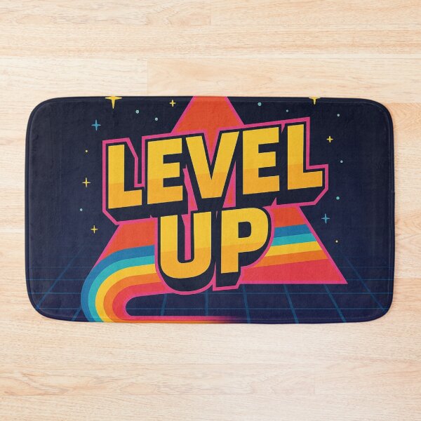 Item preview, Level Up Video Game designed and sold by Nostalgia Zone.