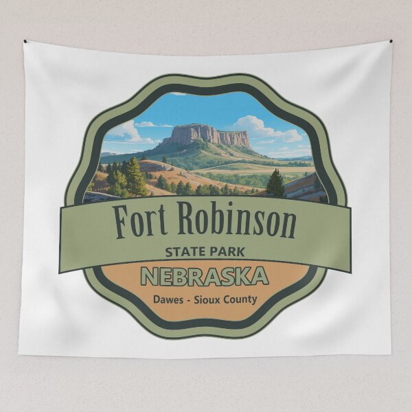 Item preview, Fort Robinson State Park, Dawes - Sioux County, Nebraska designed and sold by Wanderful-roads.