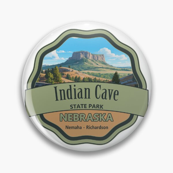 Item preview, Indian Cave State Park, Nemaha - Richardson County, Nebraska designed and sold by Wanderful-roads.