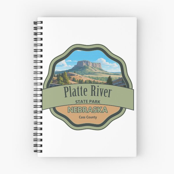 Artikelvorschau, Platte River State Park, Cass County, Nebraska entworfen und verkauft von Wanderful-roads.