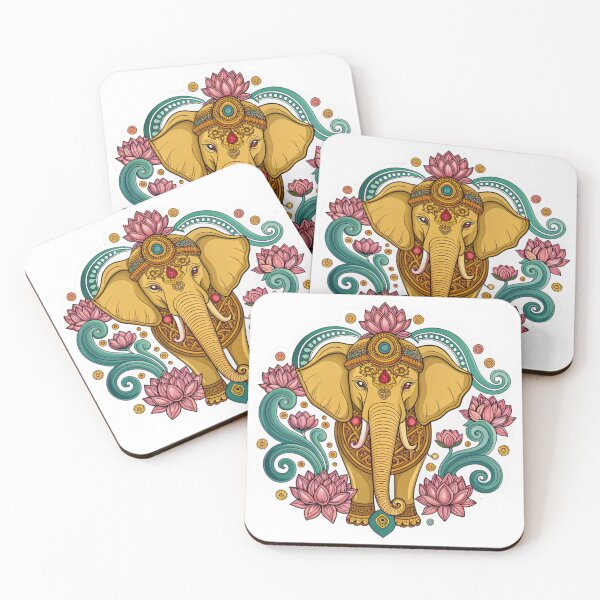 Item preview, Golden elephant  designed and sold by Lucky 777.