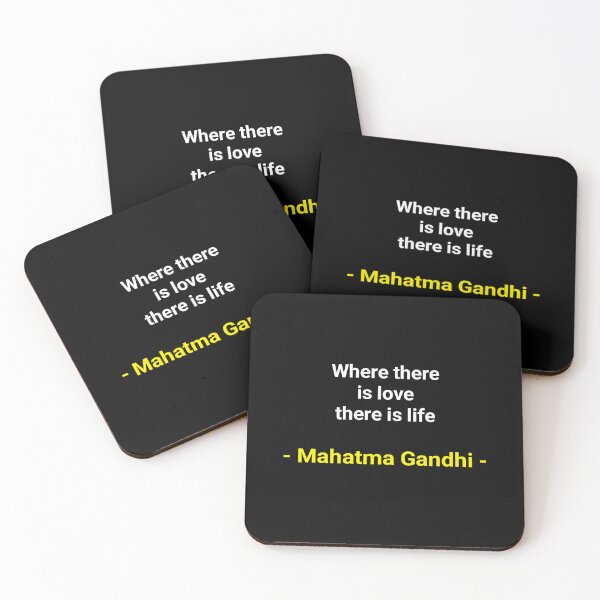 Item preview, Quotes Mahatma gandhi designed and sold by azkiya'S.