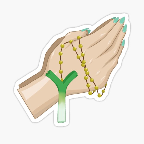 Item preview, Praying the Leek Rosary designed and sold by starryzard.