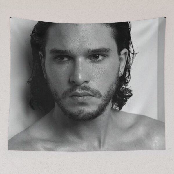 Item preview, Kit Harington BW designed and sold by TribeMystic.