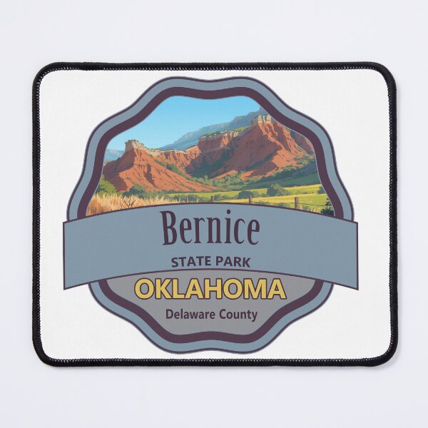 Item preview, Bernice State Park, Delaware County, Oklahoma designed and sold by Wanderful-roads.