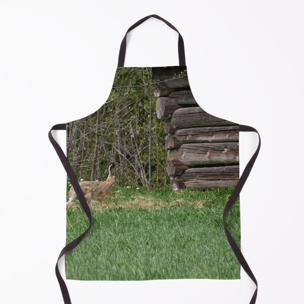 Item preview, Hare and a barn.  European hare designed and sold by Jouko Lehto Photography.