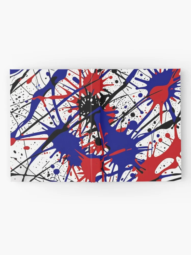 Thumbnail 2 of 3, Journal, Drip Style Abstract Pattern designed and sold by SmashingDeals.