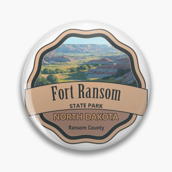 Artikelvorschau, Fort Ransom State Park, Ransom County, North Dakota entworfen und verkauft von Wanderful-roads.