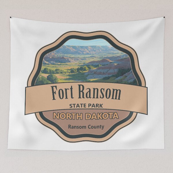 Item preview, Fort Ransom State Park, Ransom County, North Dakota designed and sold by Wanderful-roads.