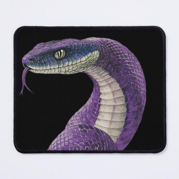 Item preview, Majestic Purple Cobra Watercolor Art designed and sold by Korvus Wear.