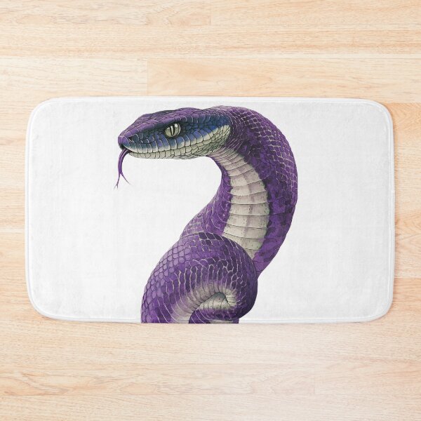 Item preview, Majestic Purple Cobra Watercolor Art designed and sold by Korvus Wear.
