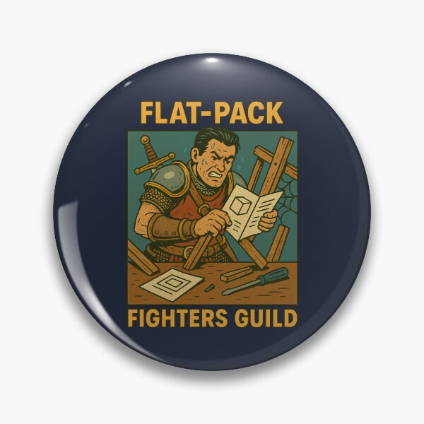 Item preview, Flat-Pack Furniture Fighters Guild designed and sold by celtveor.