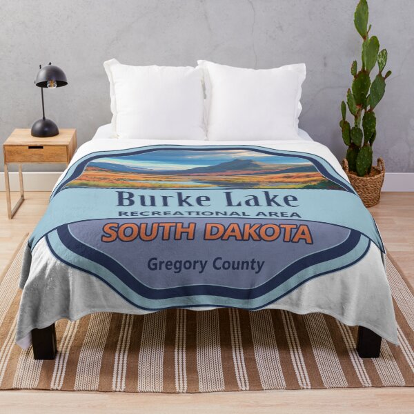 Item preview, Burke Lake Recreation Area, Gregory County, South Dakota designed and sold by Wanderful-roads.